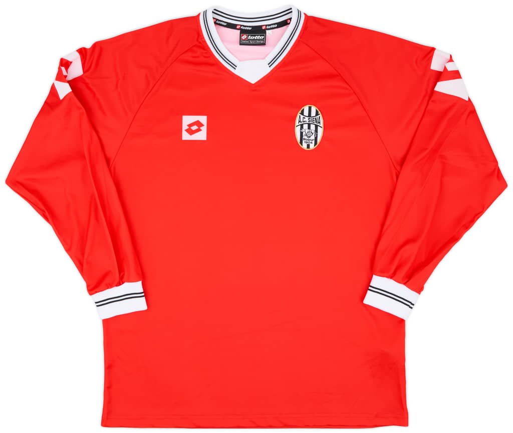 2004-05 Siena Away L/S Shirt - 9/10 - (L)