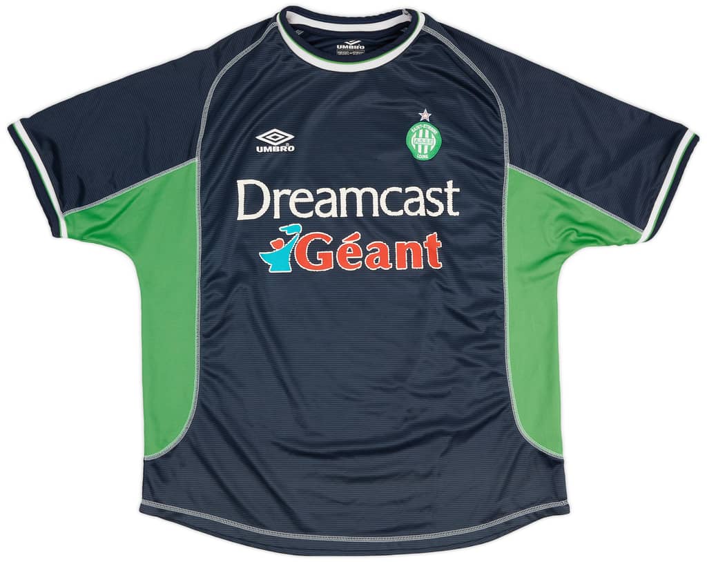2000-01 Saint Etienne Away Shirt - 6/10 - (XXL)