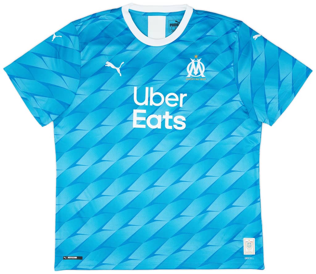 2019-20 Olympique Marseille Away Shirt - 9/10 - (XXL)