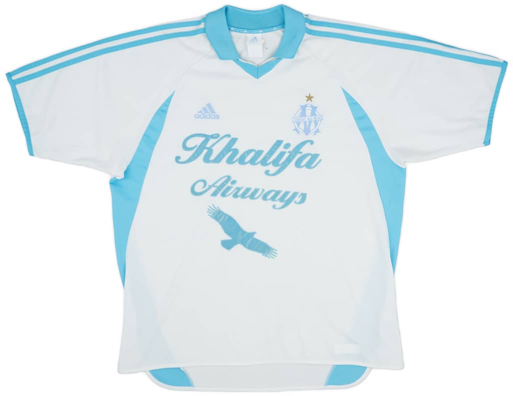 2001-02 Olympique Marseille Home Shirt - 6/10 - (XL)