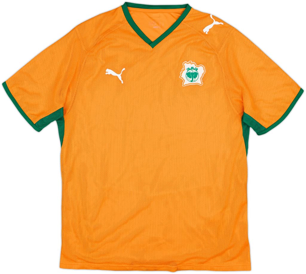 2008-10 Ivory Coast Home Shirt - 9/10 - (L)