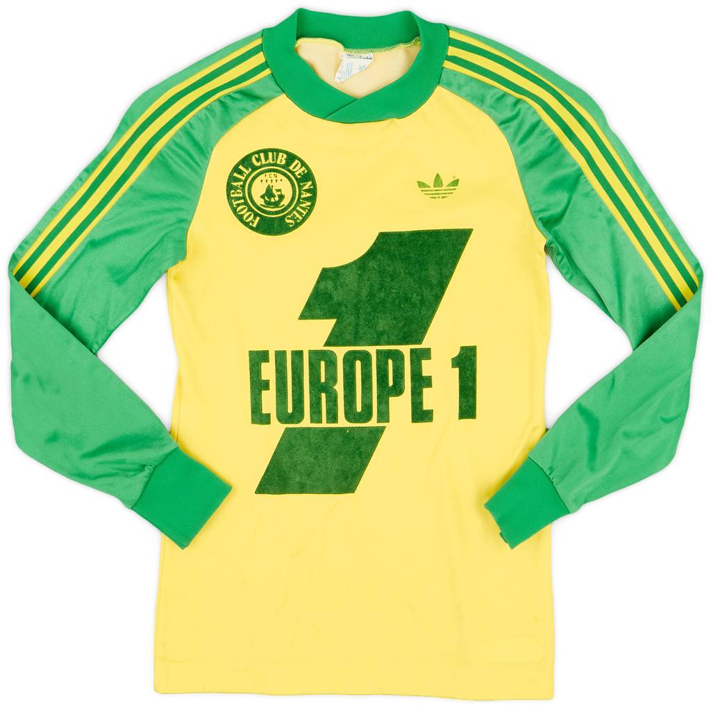 1978-79 Nantes Home L/S Shirt - 8/10 - (Y)