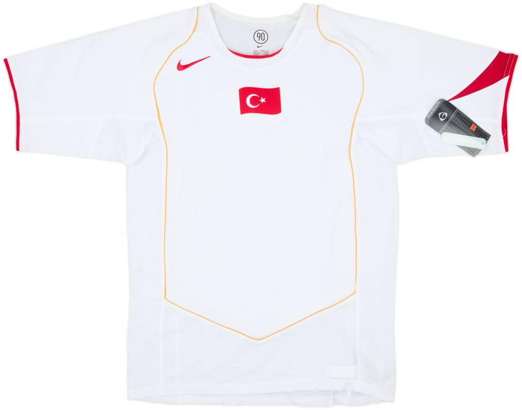 2004-06 Turquía Camiseta de visitante (S)