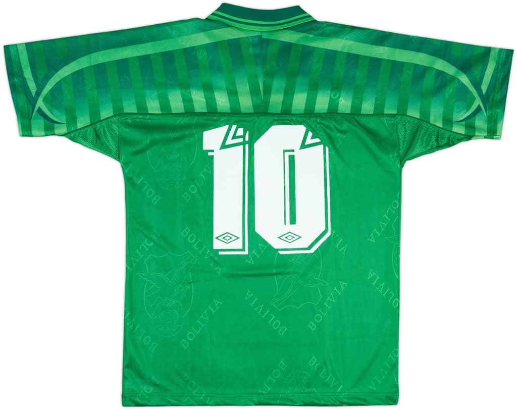 1999 Bolivia Home Shirt #10 (Etcheverry) - 8/10 - (M)