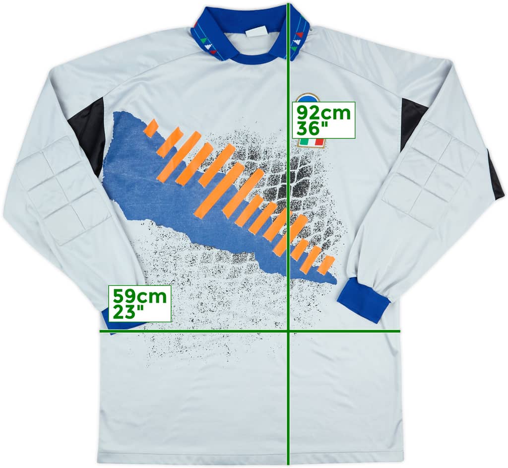 1992-94 Italy GK Shirt - 8/10 - (XL)