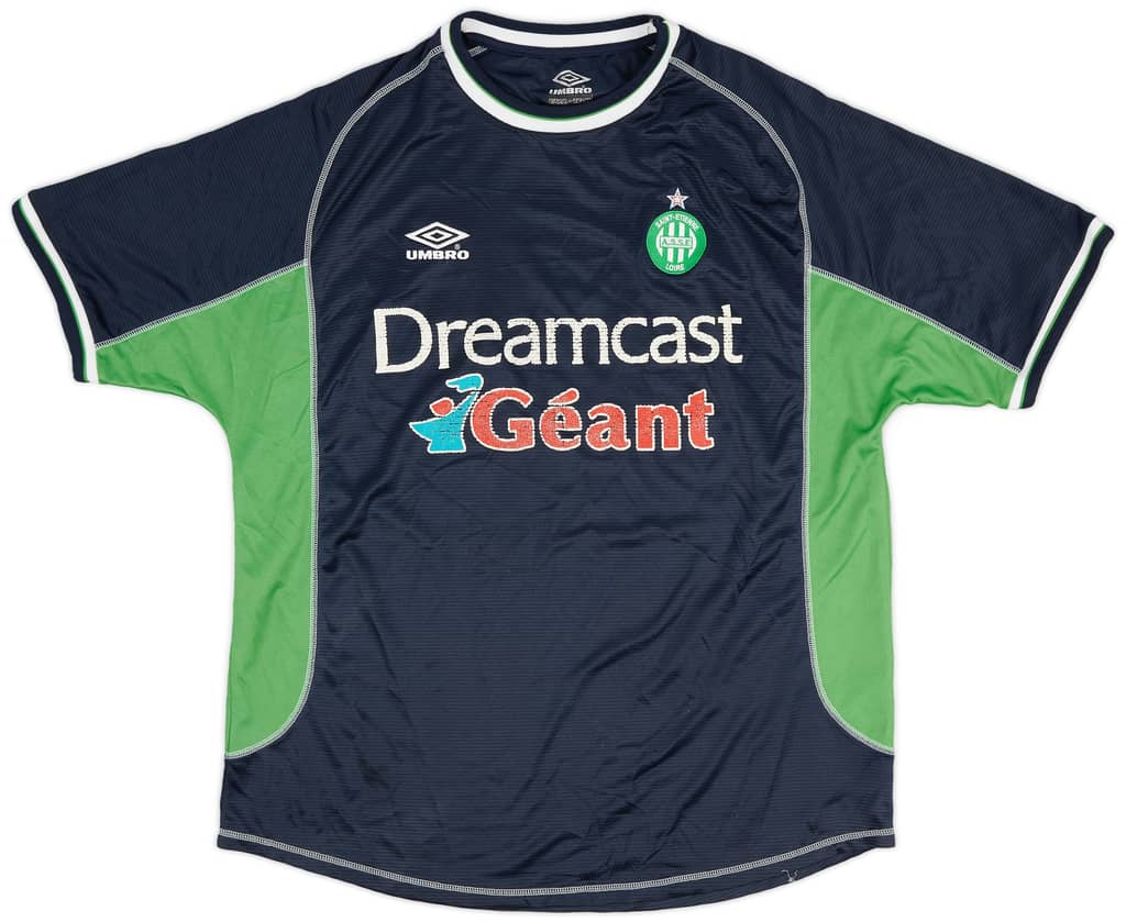 2000-01 Saint Etienne Away Shirt - 6/10 - (XL)
