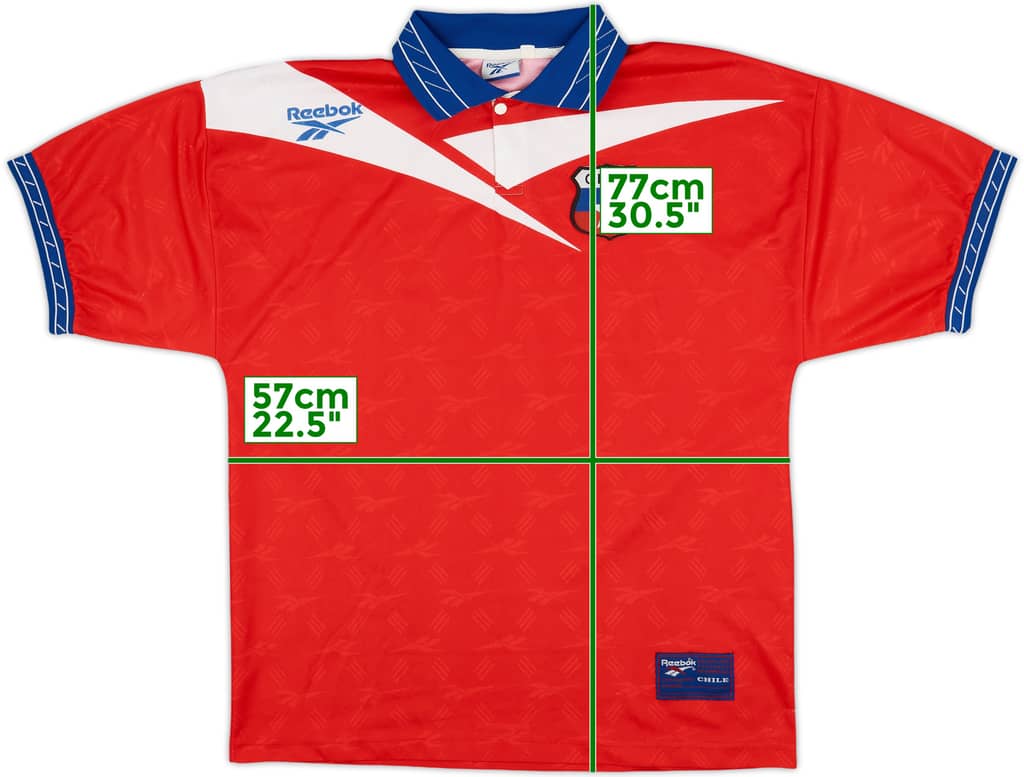 1997-99 Chile Home Shirt - 9/10 - (L)