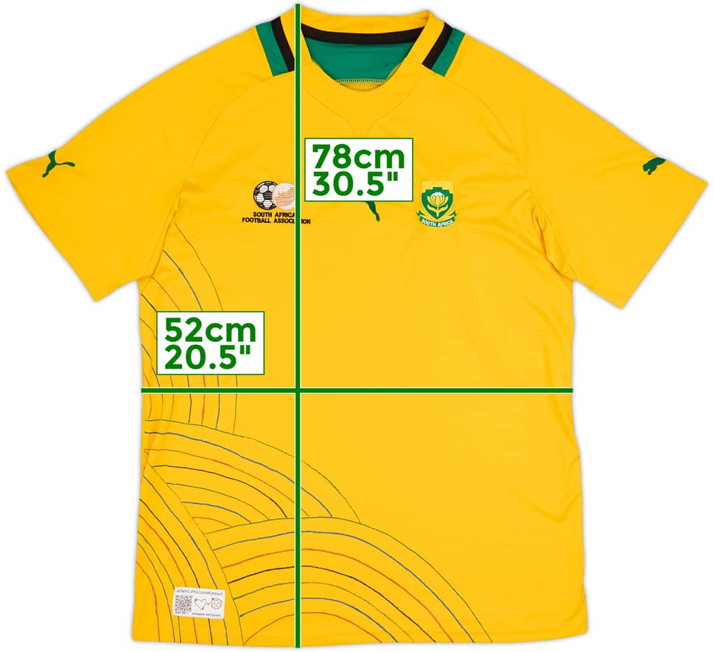 2012-13 South Africa Home Shirt - 8/10 - (L)