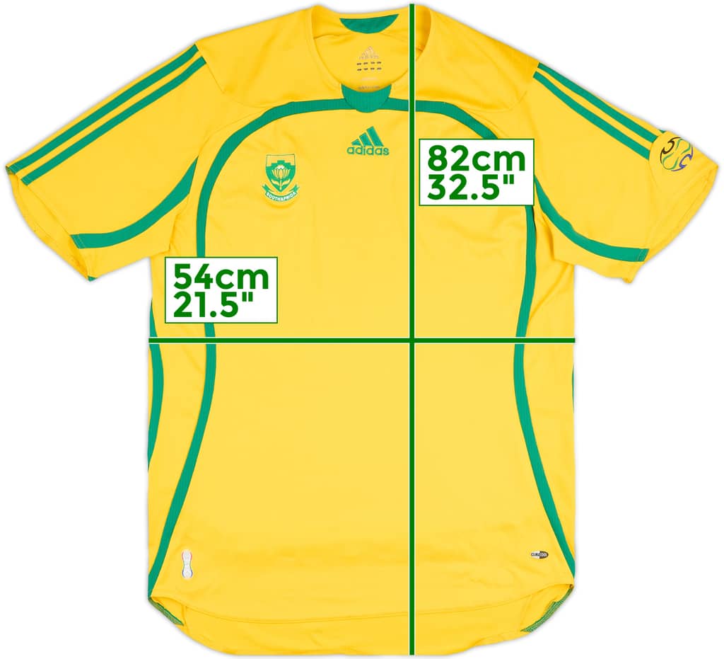 2006-09 South Africa Home Shirt - 6/10 - (L)