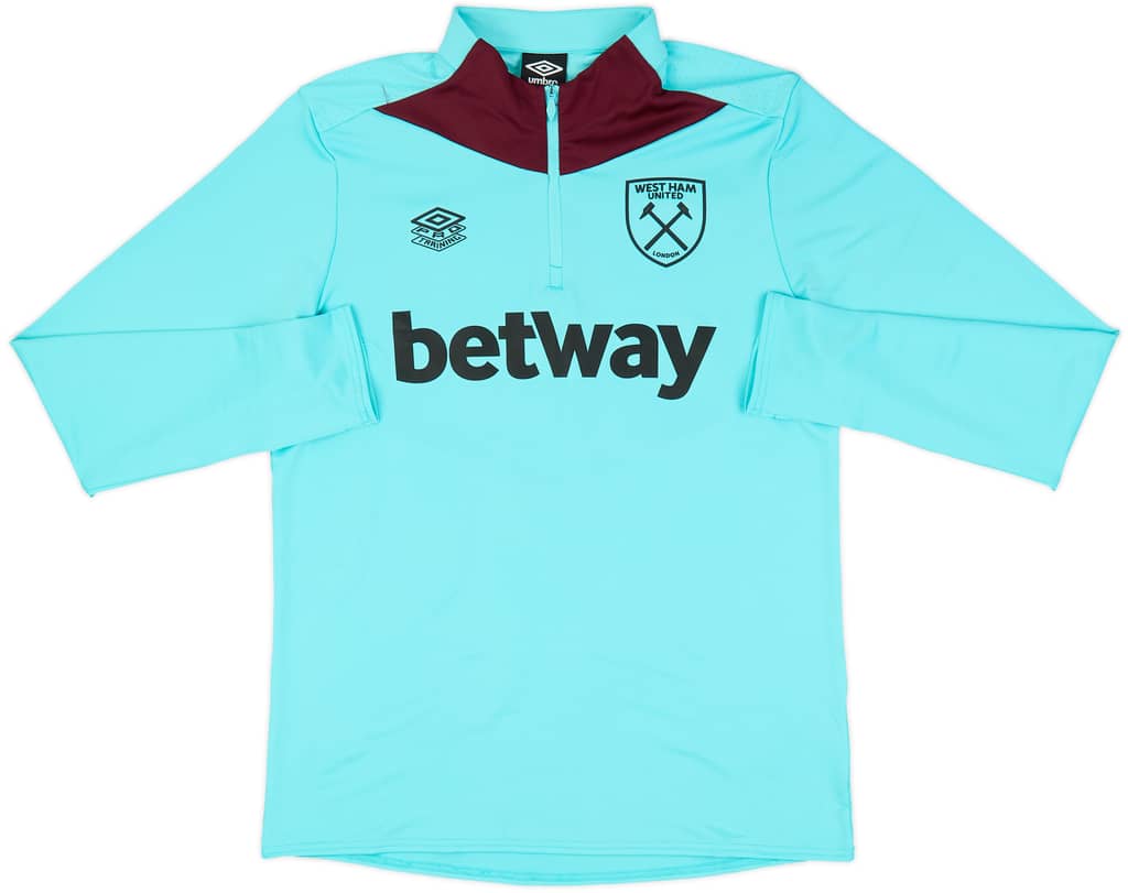 2024-25 West Ham Umbro 1/4 Zip Training Top