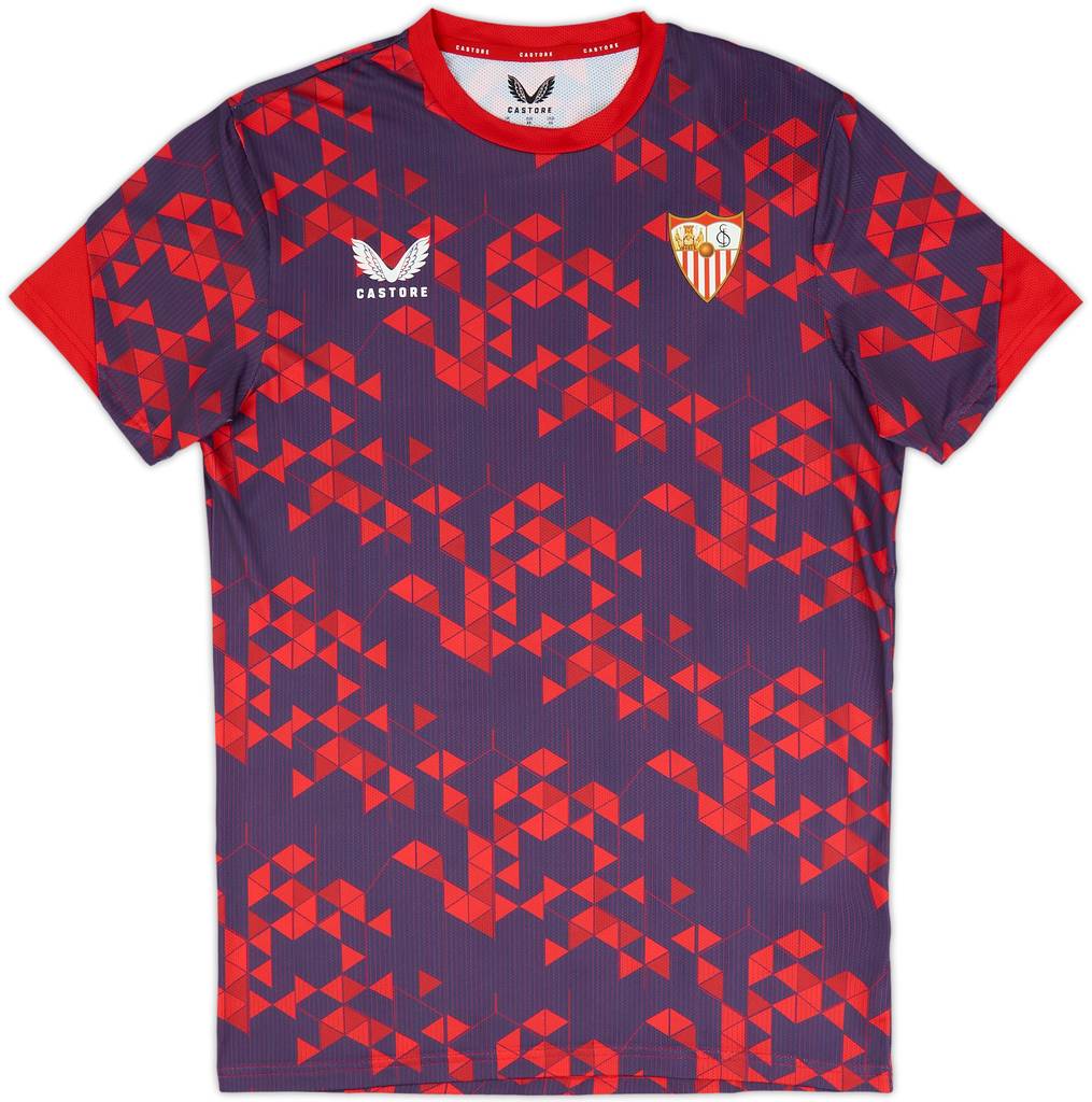 2024-25 Sevilla Castore Pre-Match Shirt (XS)
