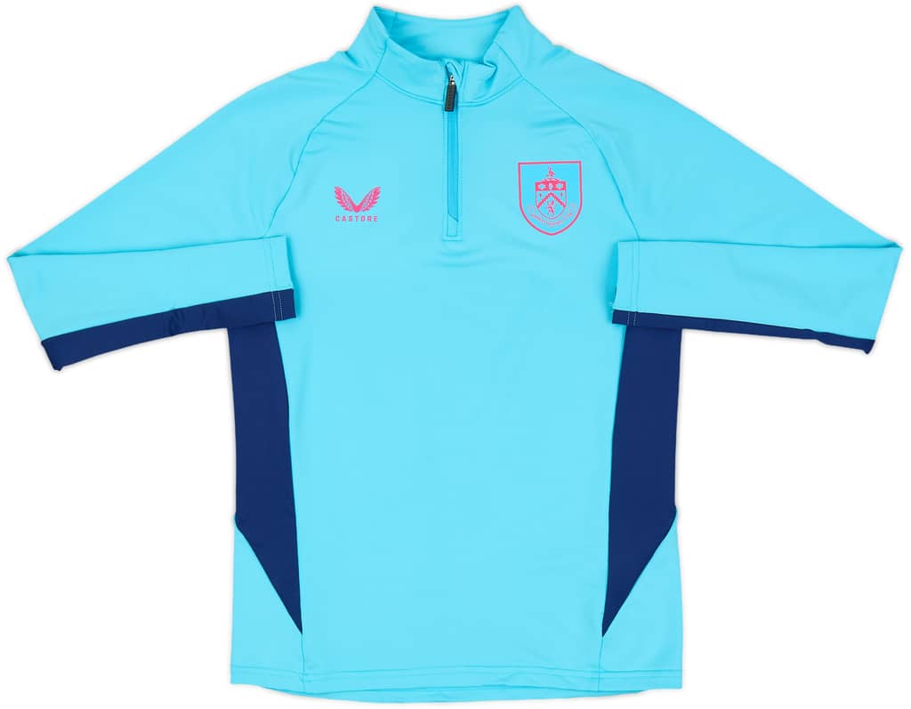 2024-25 Burnley Castore 1/4 Zip Training Top (KIDS)