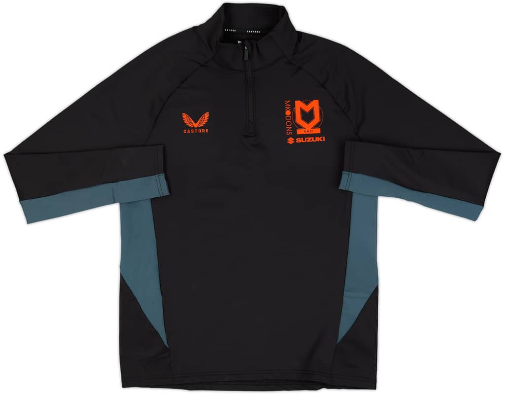2024-25 MK Dons Castore 1/4 Zip Training Top (M)