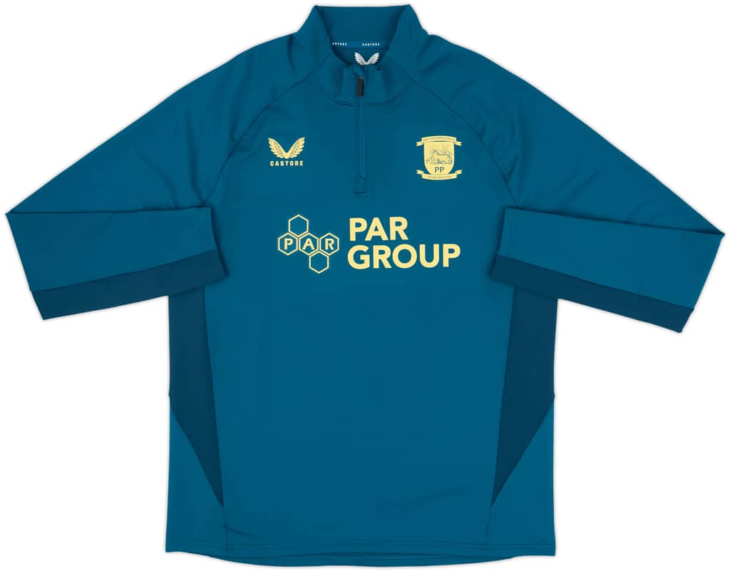 2024-25 Preston North End Castore 1/4 Zip Training Top