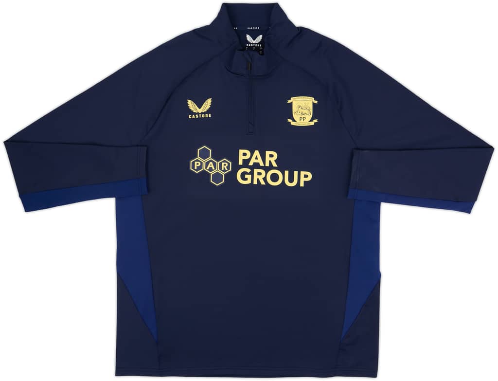 2024-25 Preston North End Castore 1/4 Zip Training Top