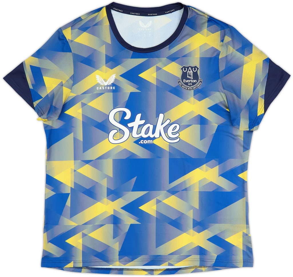 2024-25 Everton Castore Pre-Match Shirt (Women's 3XL)