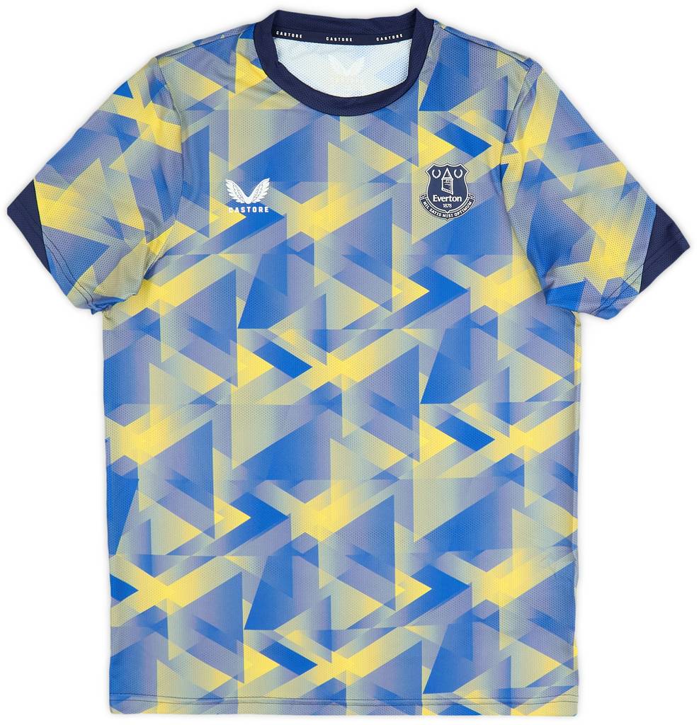 2024-25 Everton Castore Pre-Match Shirt (XL.Kids)