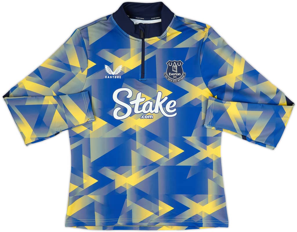 2024-25 Everton Castore Pre-Match 1/4 Zip Top (Women's)