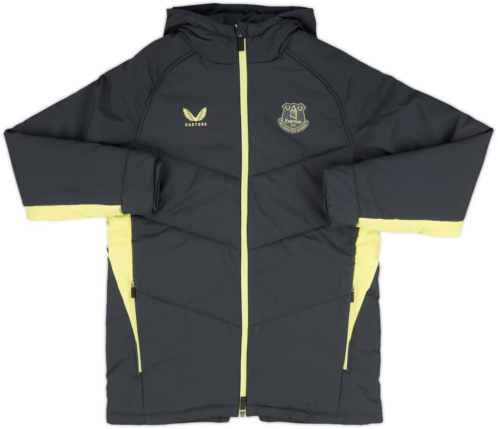 2024-25 Everton Castore Bench Jacket (XL.Kids)