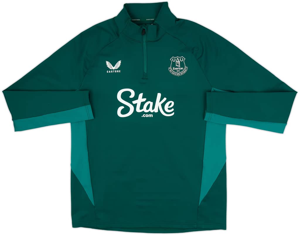 2024-25 Everton Castore 1/4 Zip Training Top (XXL)