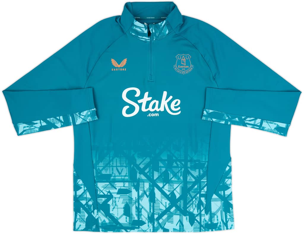 2024-25 Everton Castore 1/4 Zip Training Top