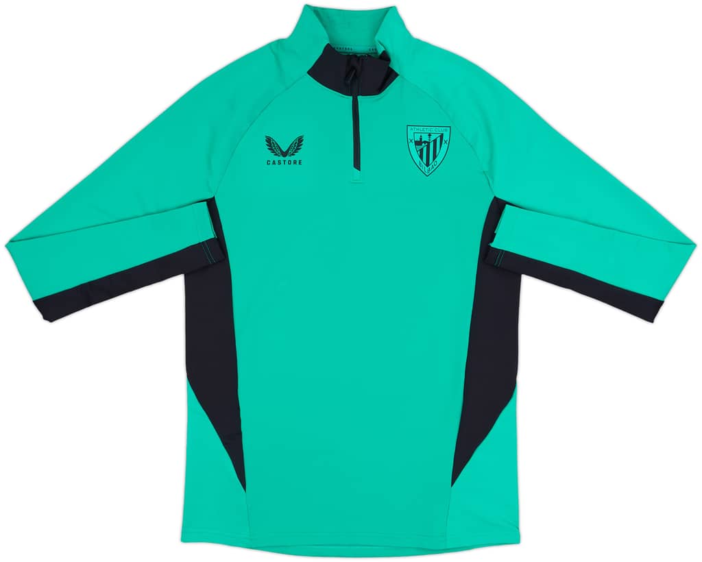 2024-25 Athletic Bilbao Castore 1/4 Zip Training Top (XS)