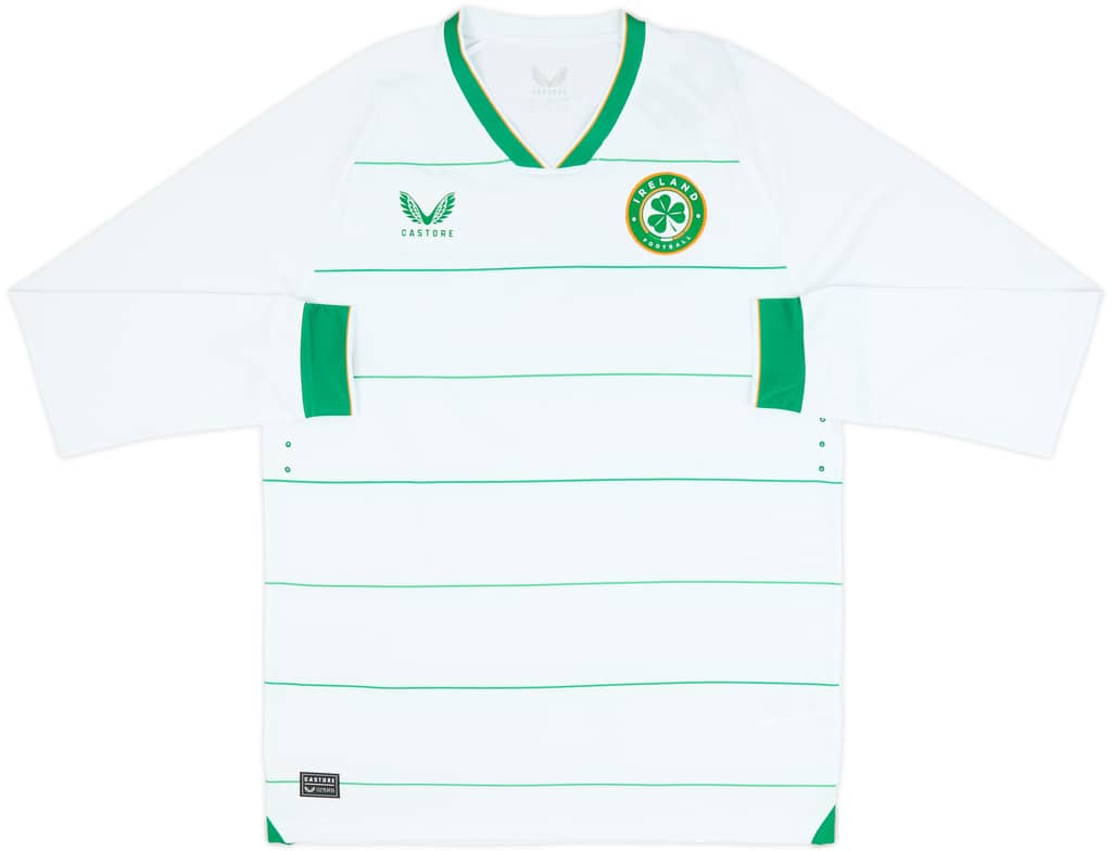 2023-24 Ireland Authentic Away L/S Shirt (S)