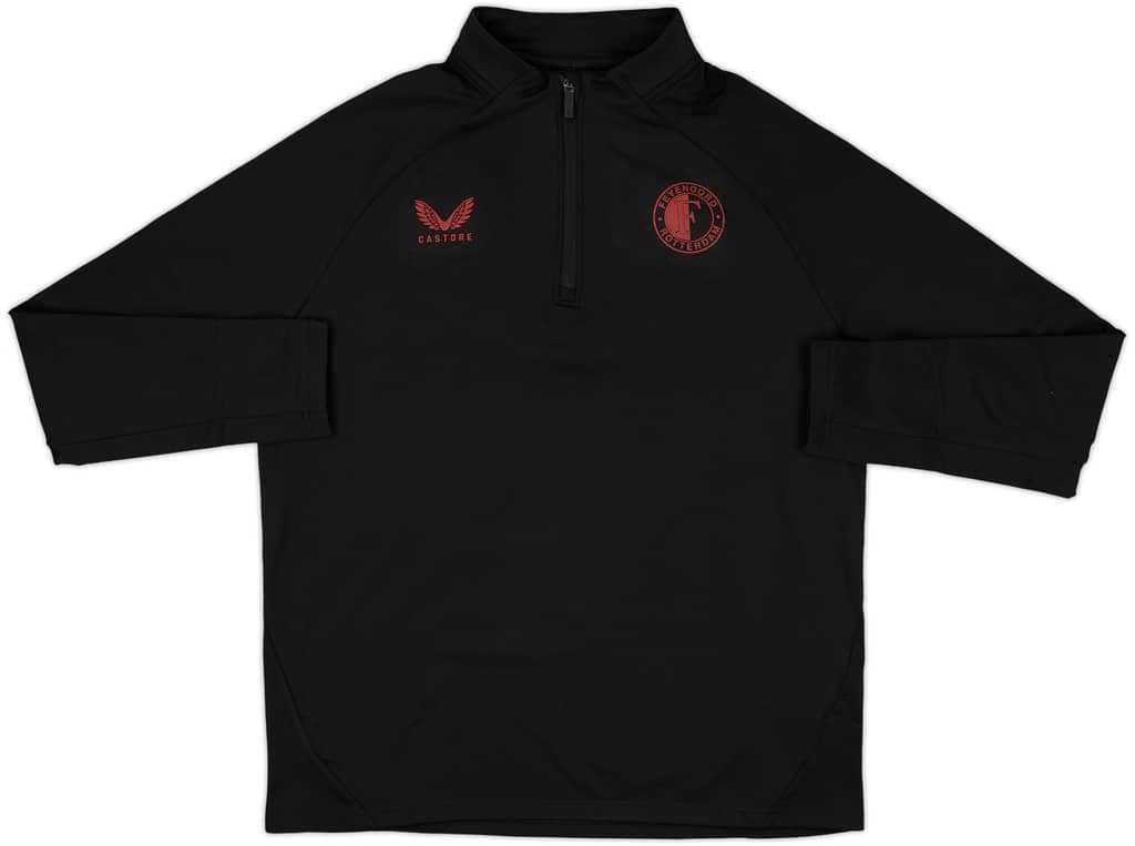2023-24 Feyenoord Castore 1/4 Zip Training Top