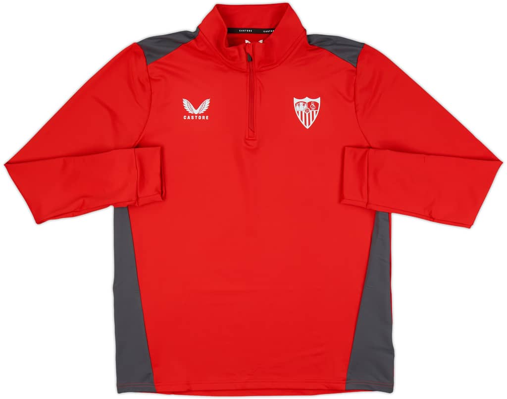 2023-24 Sevilla Castore 1/4 Zip Training Top (L)