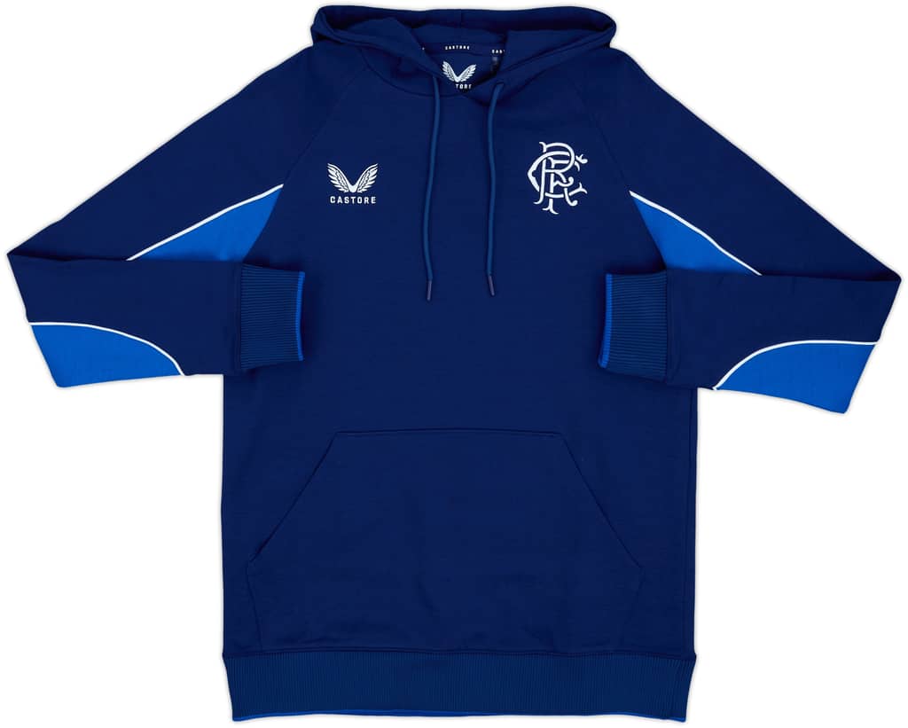 2023-24 Rangers Castore Hooded Sweat Top (S)