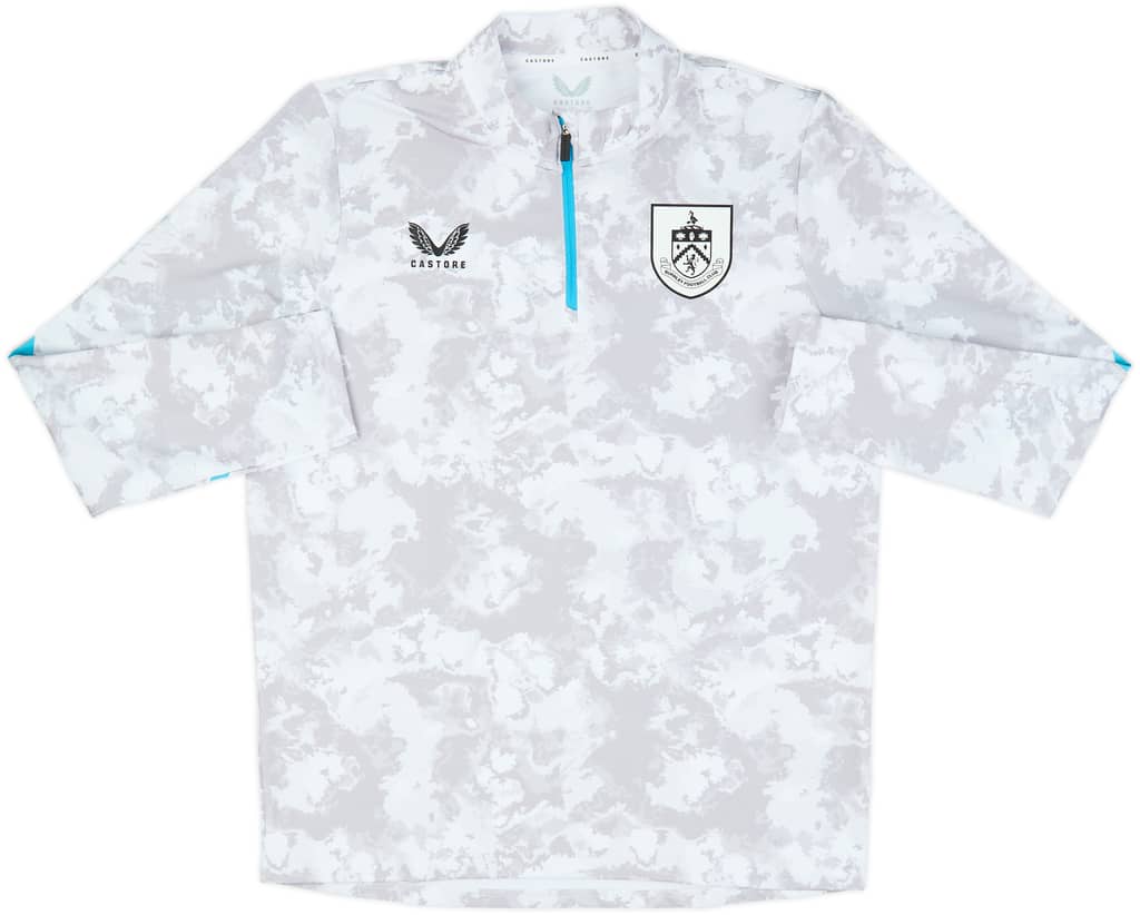 2024-25 Burnley Castore Pre-Match 1/4 Zip Training Top