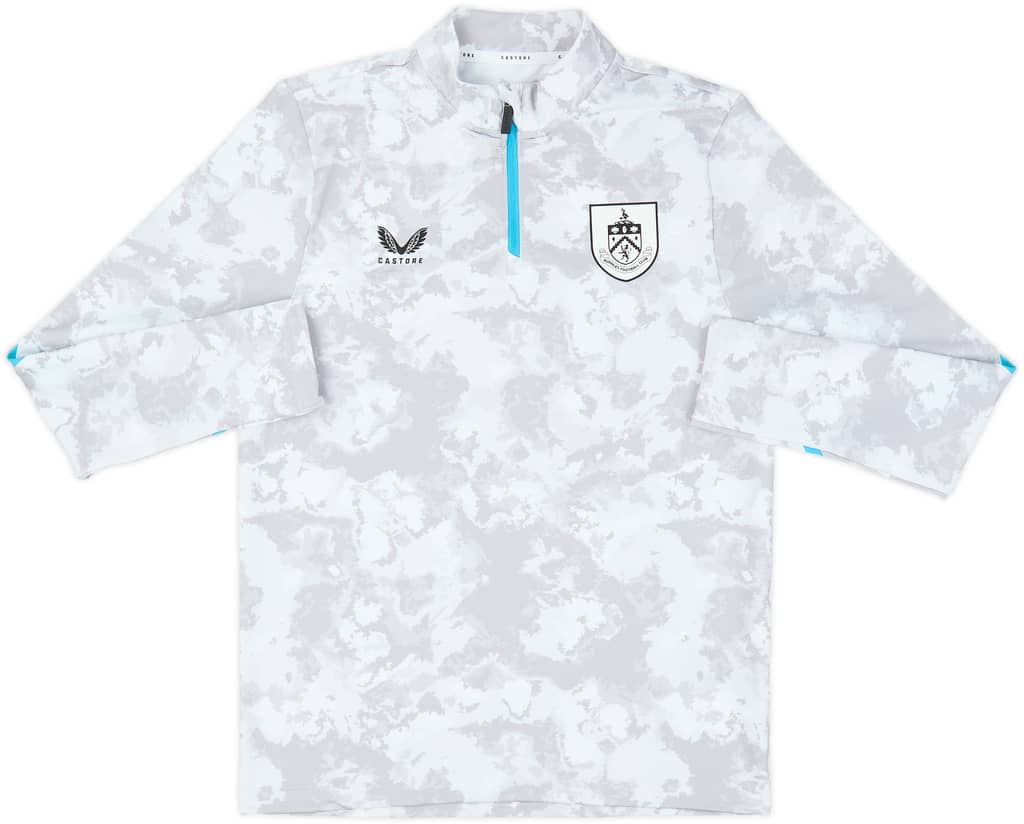 2024-25 Burnley Castore Pre-Match 1/4 Zip Training Top (KIDS)
