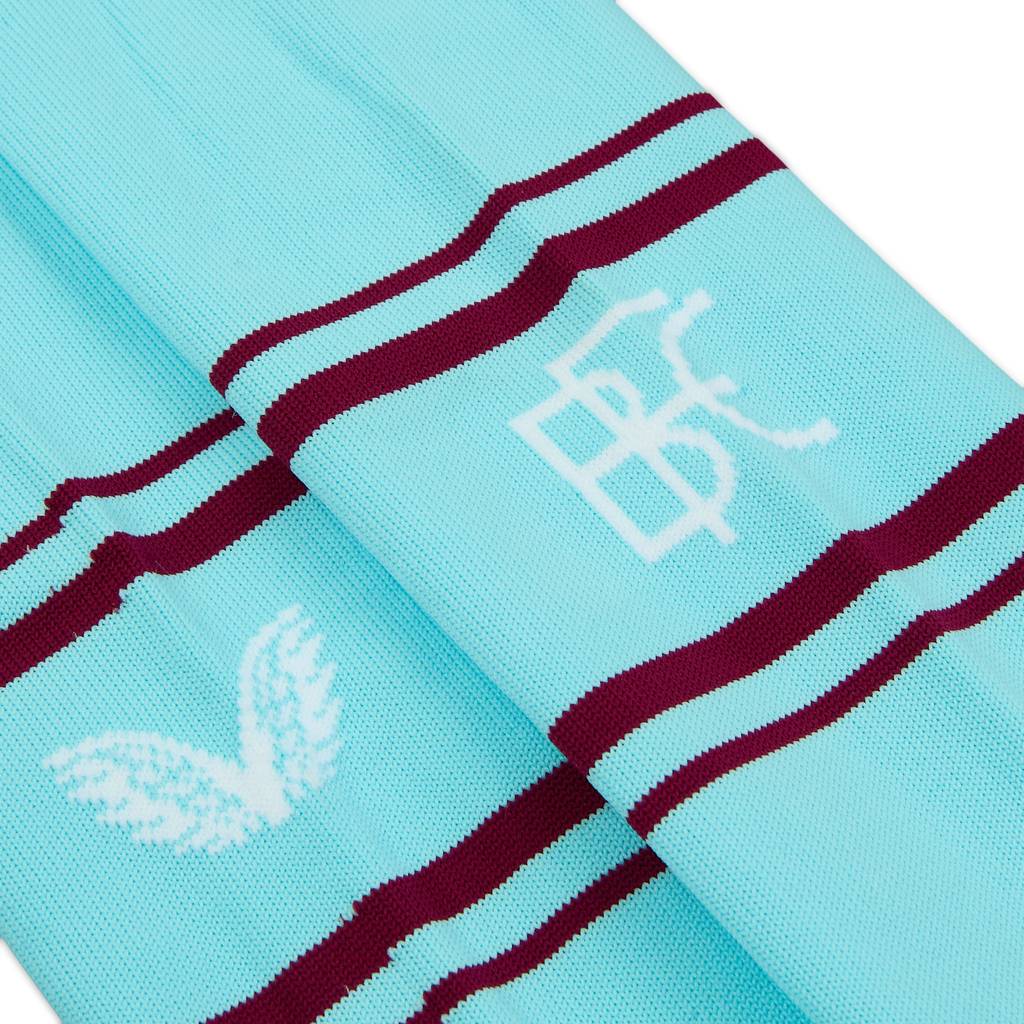 2024-25 Burnley Home Footless Socks (L/XL)