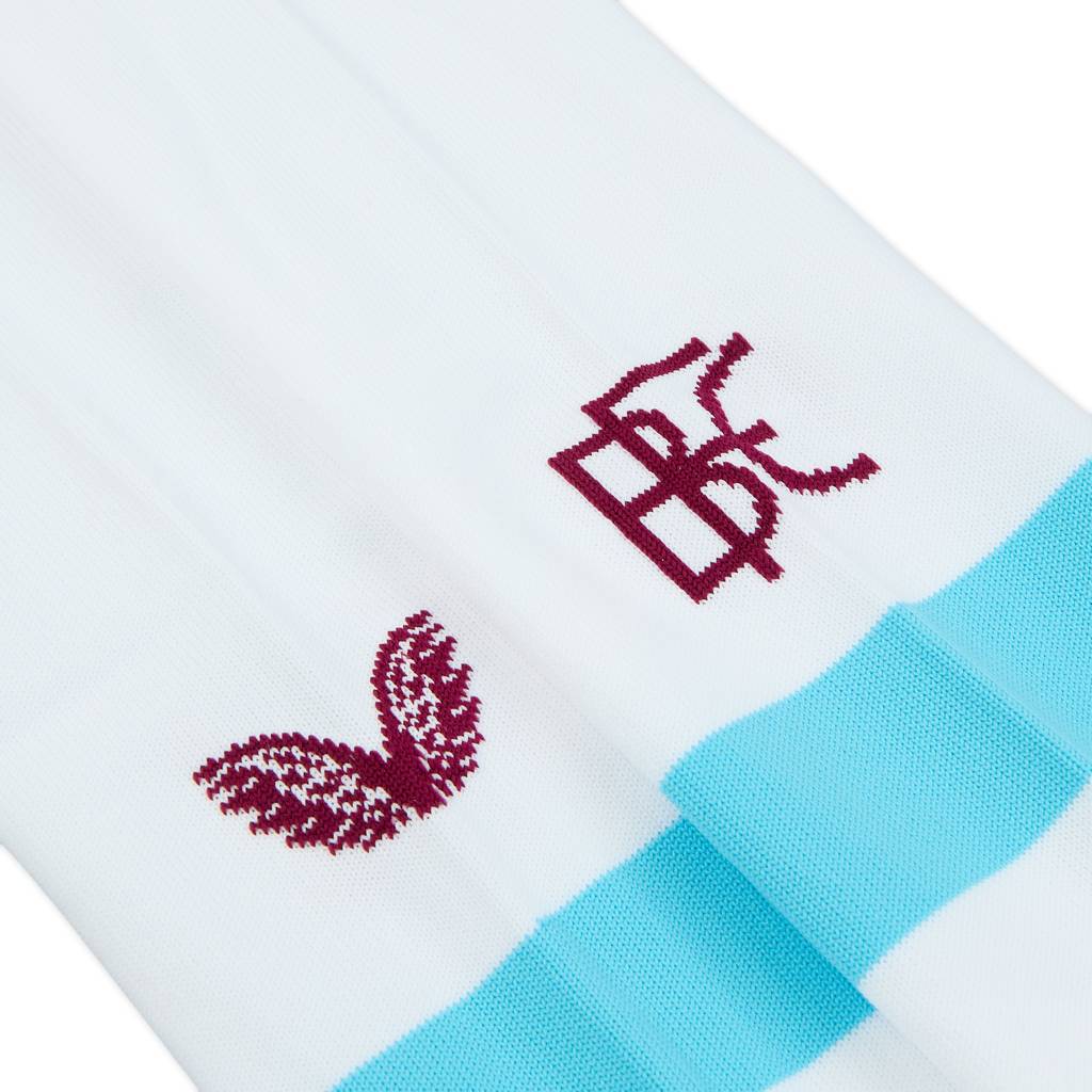2024-25 Burnley Home Footless Socks (UK 6-9)