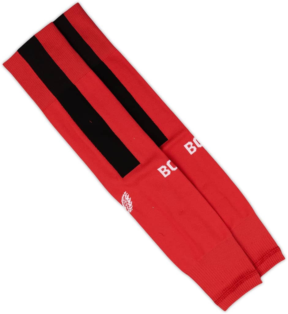 2024-25 Bayer Leverkusen Home Footless Socks (UK 9-12)