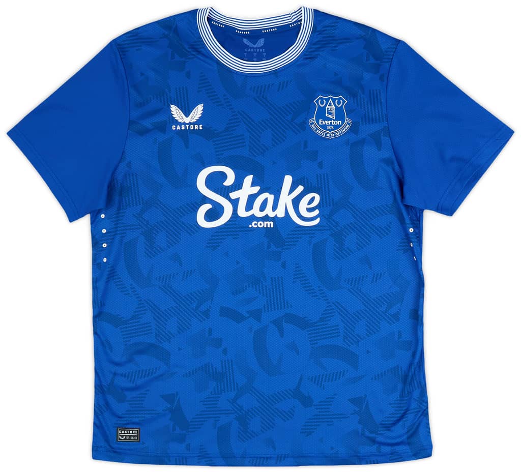 2024-25 Everton Authentic Home Shirt (L)