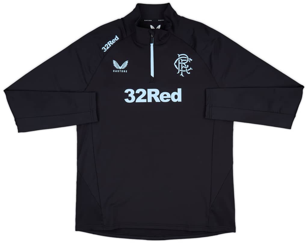 2024-25 Rangers Castore 1/4 Zip Training Top