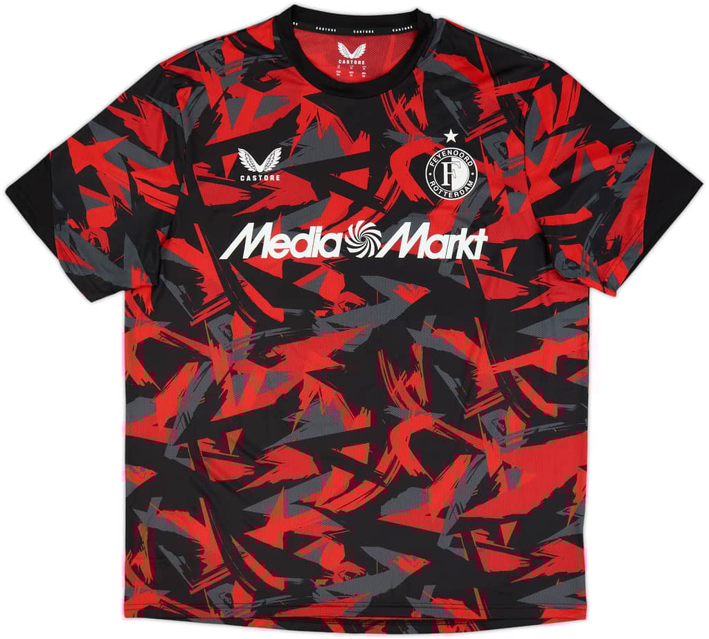 2024-25 Feyenoord Castore Pre-Match Shirt (S)