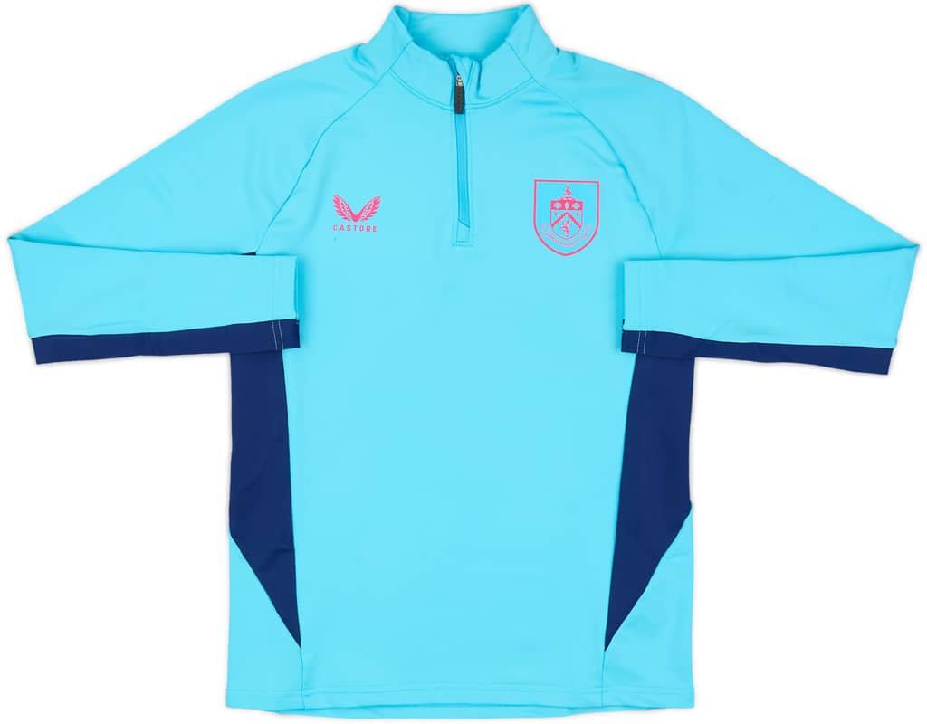 2024-25 Burnley Castore 1/4 Zip Training Top (L.Kids)