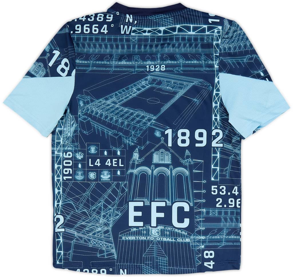 2024-25 Everton Castore Pre-Match Shirt (M.Kids)