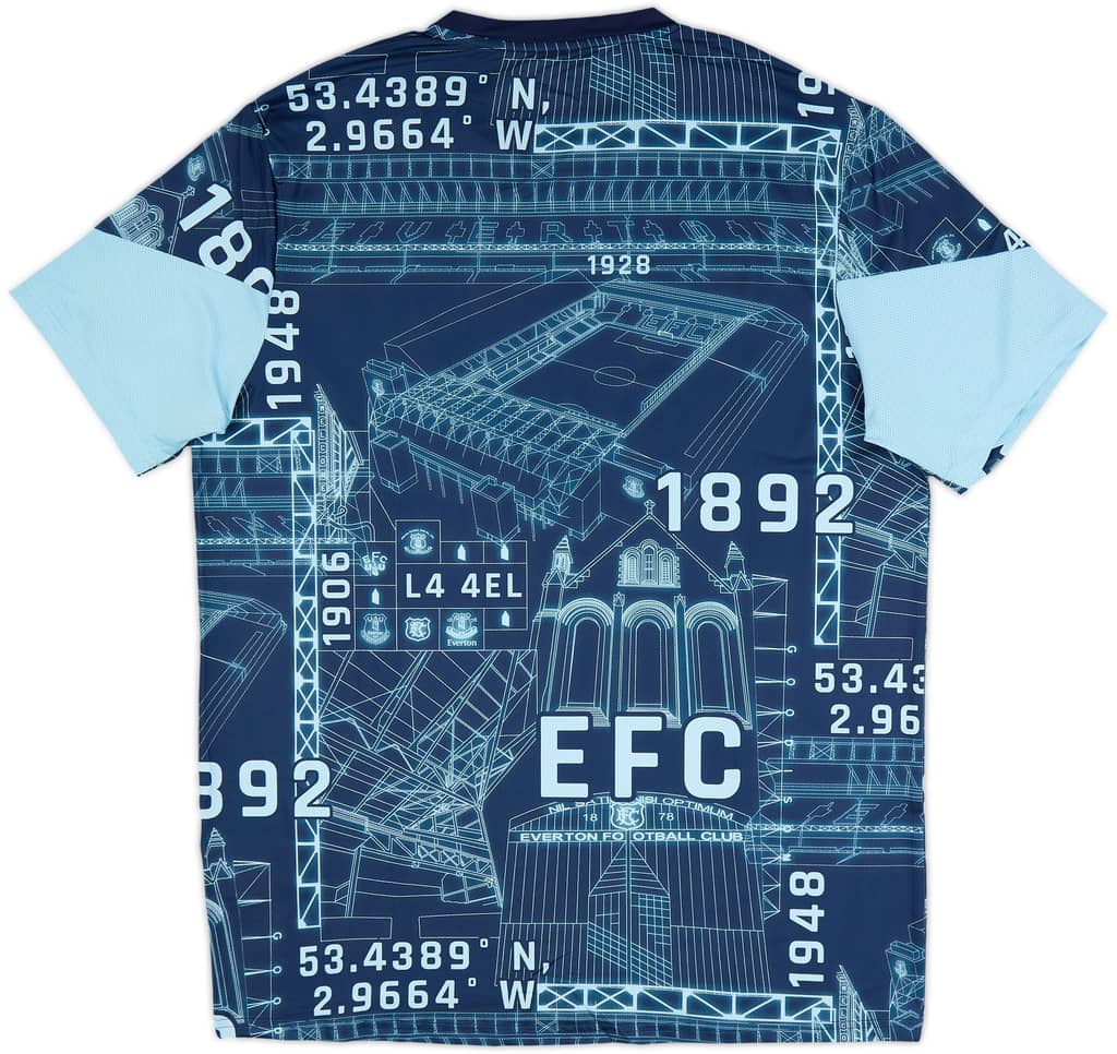 2024-25 Everton Castore Pre-Match Shirt (L)