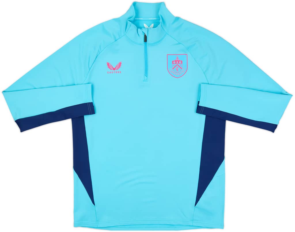 2024-25 Burnley Castore 1/4 Zip Training Top