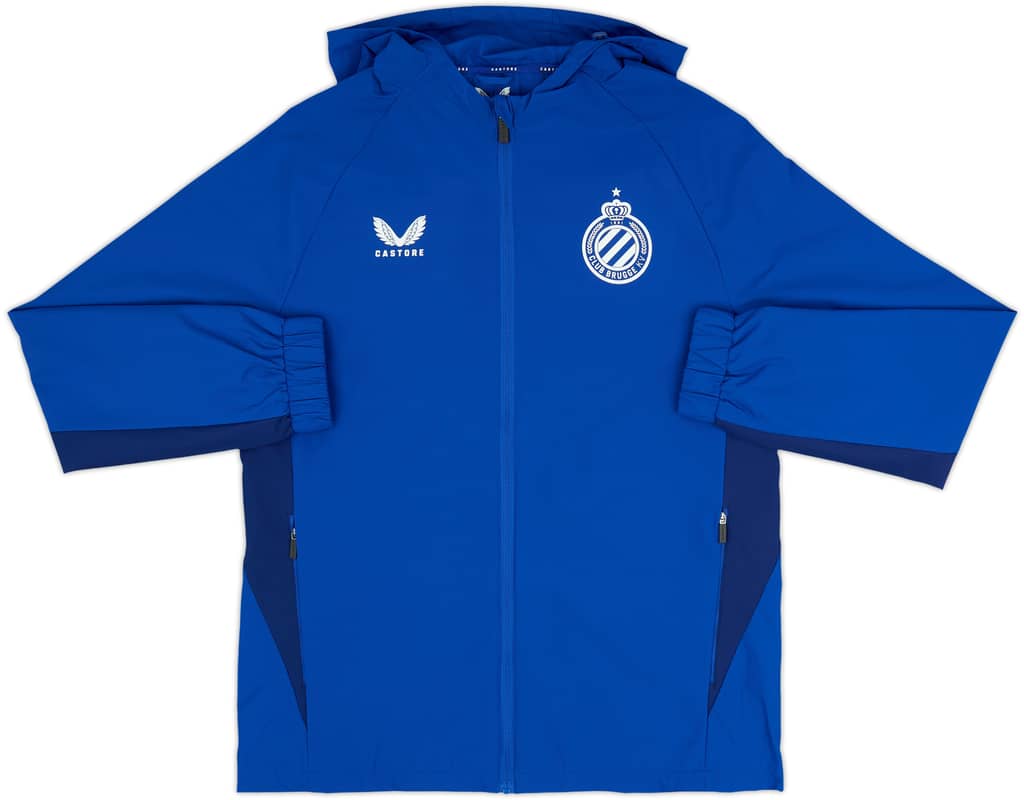 2024-25 Club Brugge Castore Rain Jacket (M)