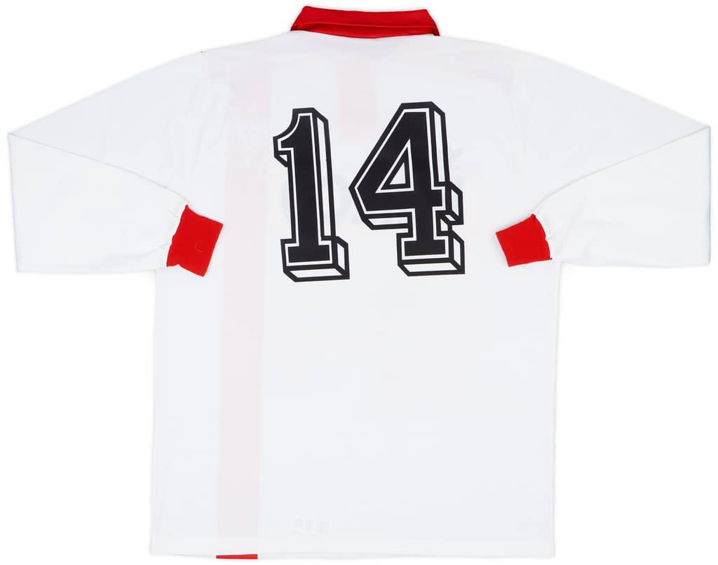 1992-93 Monza Match Issue Away L/S Shirt #14