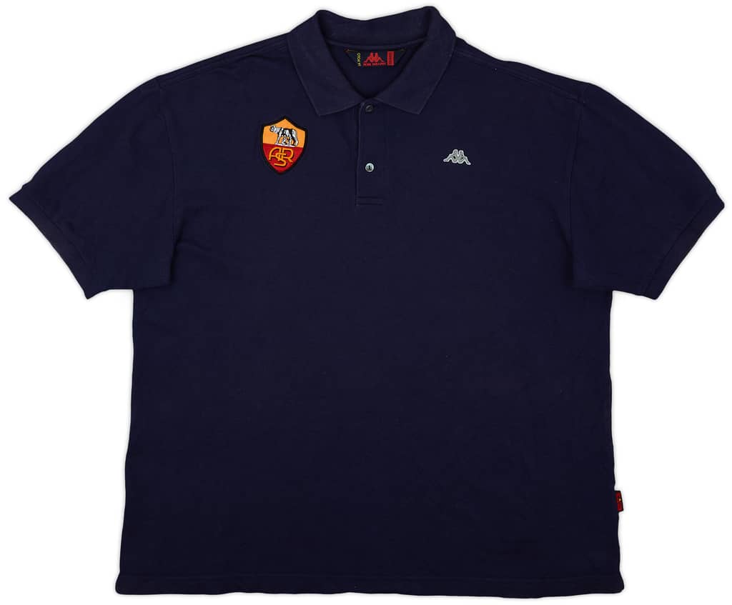 2007-08 Roma Kappa Polo Shirt - 9/10 - (XXL)