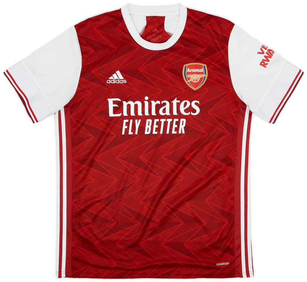 2020-21 Arsenal Home Shirt Saka #7 - 9/10 - (L)