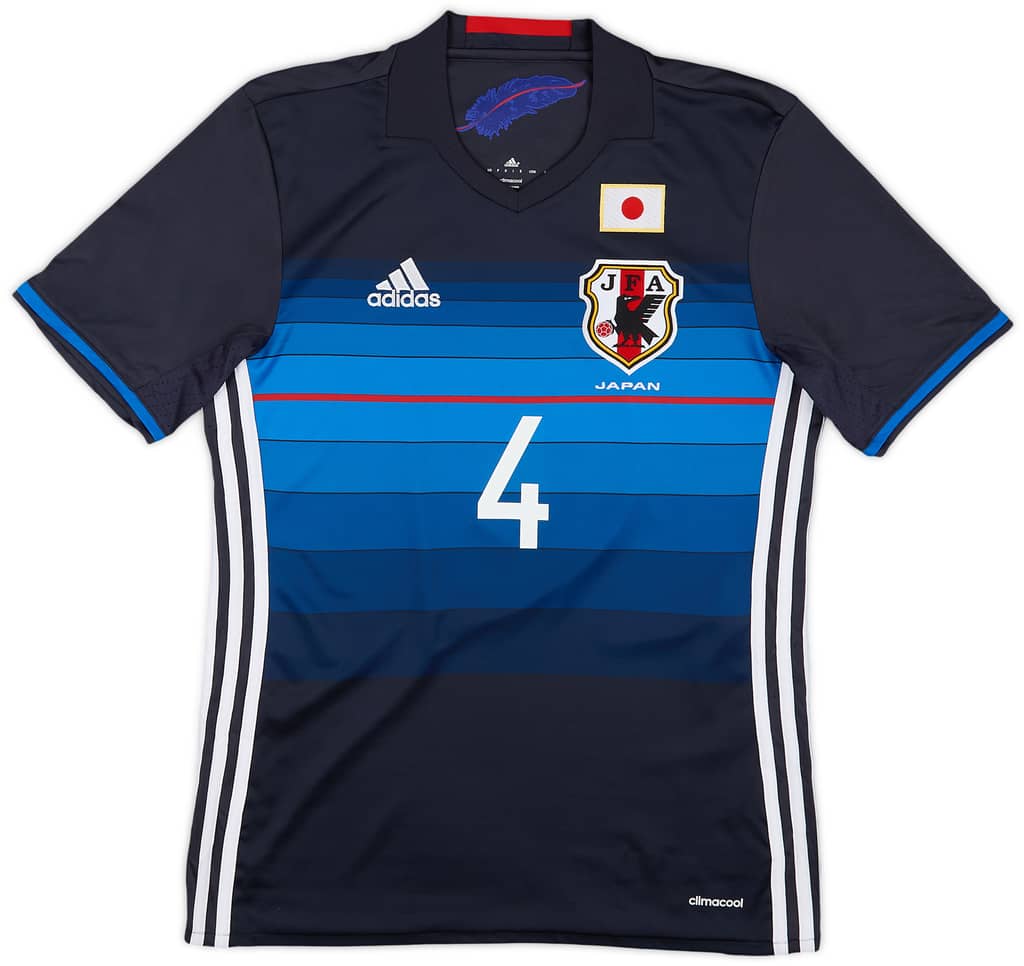 2016-17 Japan Home Shirt Honda #4 - 8/10 - (XS)