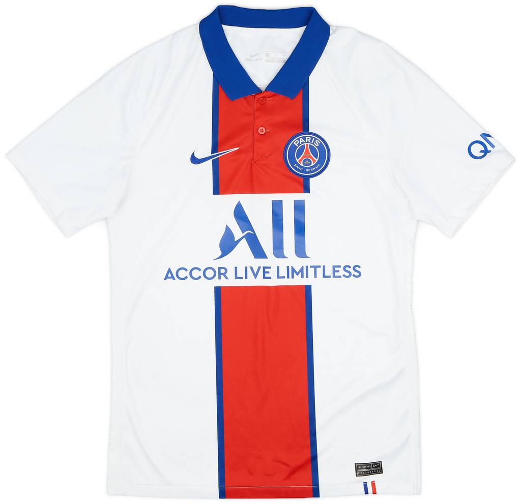 2020-21 Paris Saint-Germain Away Shirt - 7/10 - (S)