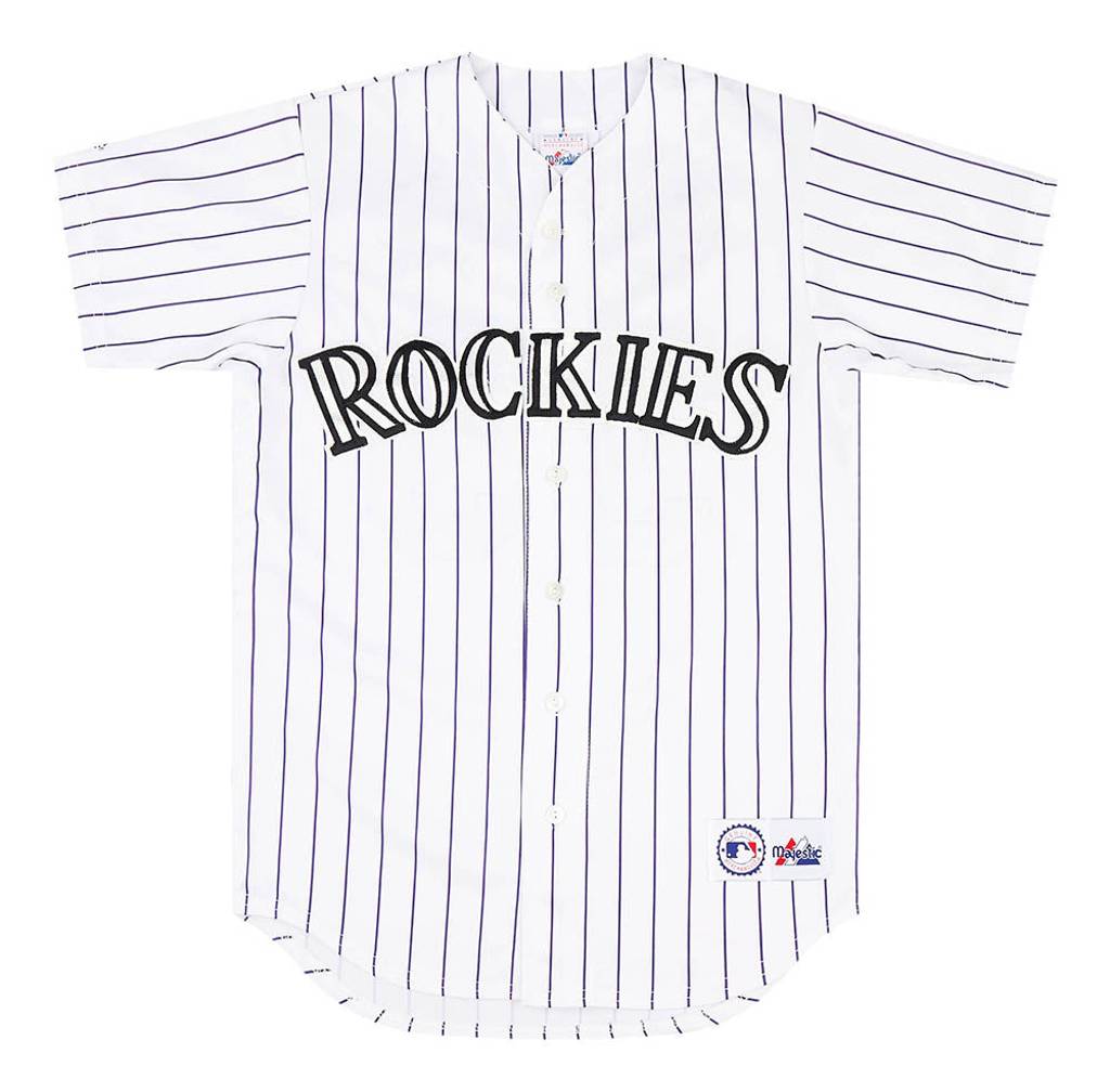 2002-04 Colorado Rockies Walker #33 Majestic Jersey (Home) S