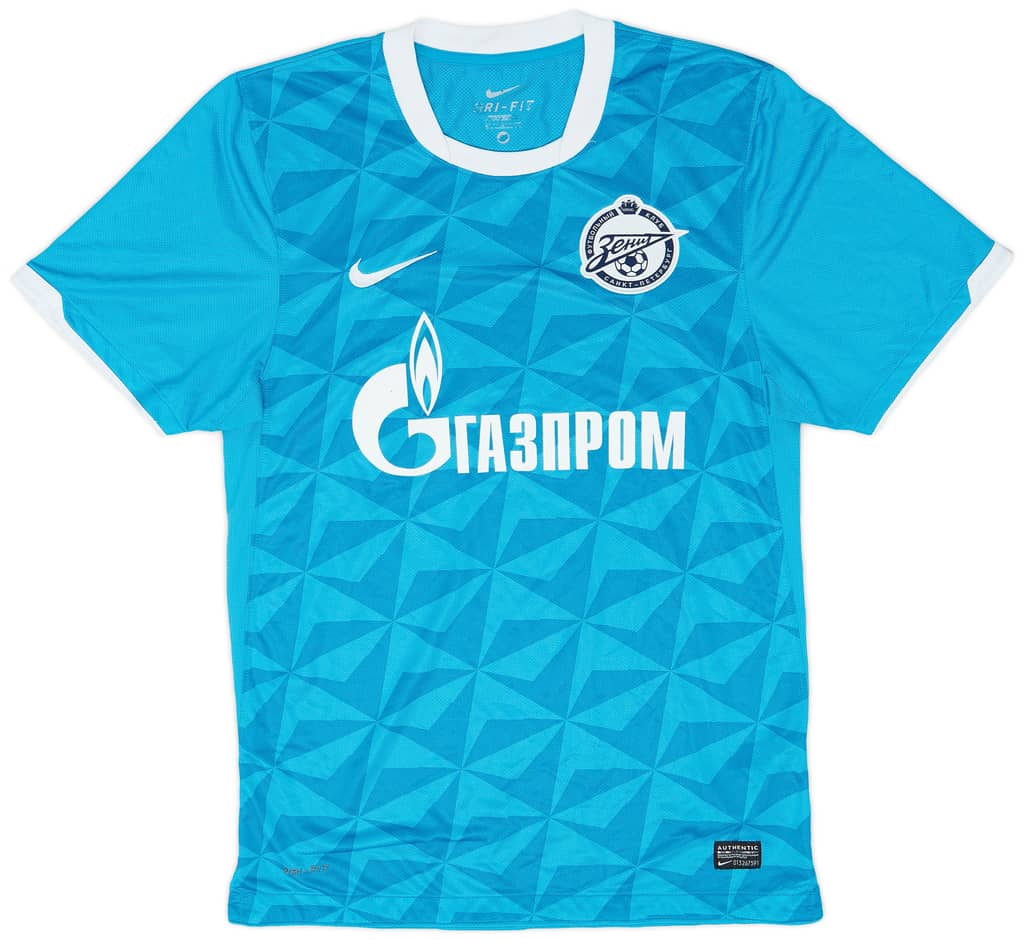 2011-12 Zenit St. Petersburg Home Shirt - 9/10 - (S)